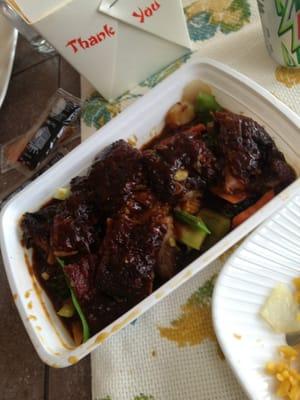 Hunan duck, delicious.