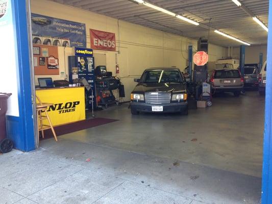 Inside Arlington Auto Shop