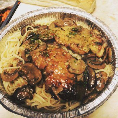 Chicken Marsala to die for