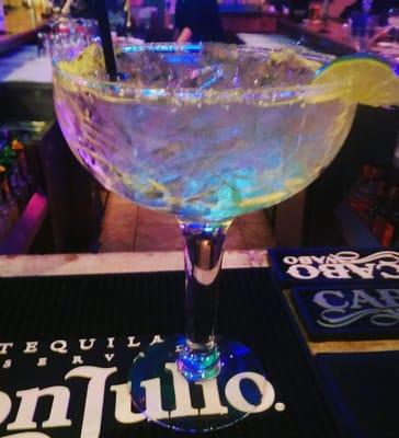 Fishbowl margarita.... Literally bigger than my head!