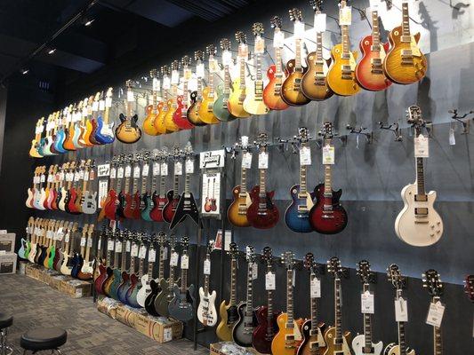 Lots of guitars!