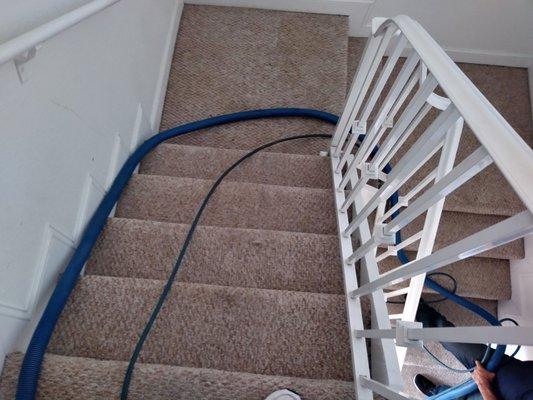 Stairs cleaning