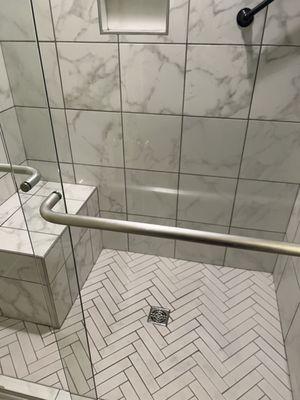 New shower install