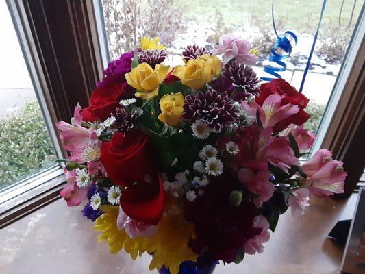 Beautiful birthday flowers