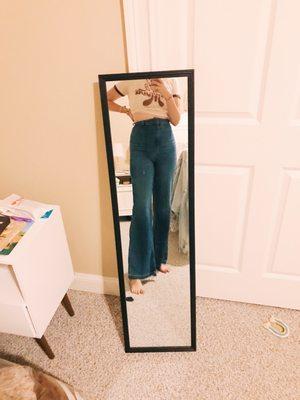 Free People flare jeans! Usually retails for $80, bought for $7