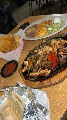 Trio fajitas