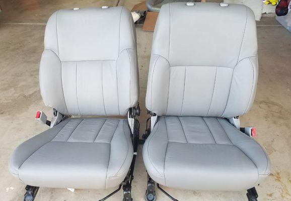 Car seat upholstery