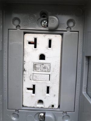 Used part not a new outlet installed on my home