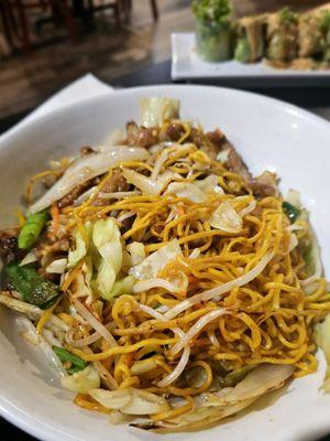 Mock Chicken Chow Mein