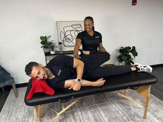 GYMGUYZ offers in-home assisted stretch!