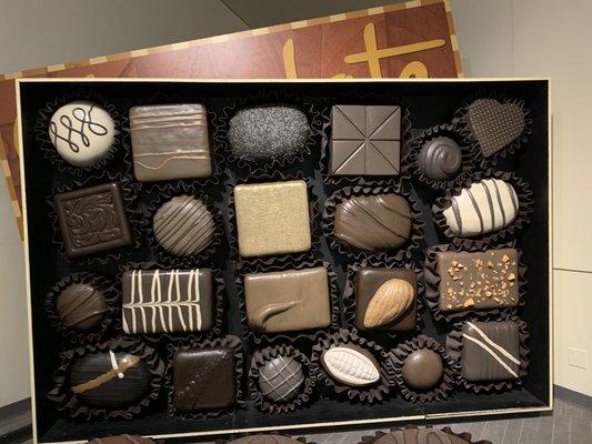 Chocolate wall