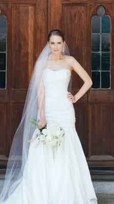 Fair skinned Bride...Any skin tone works with our solution!