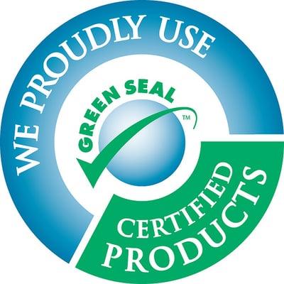 80% Off the products we use are Green Certified