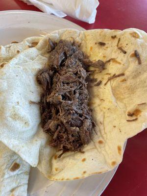 Barbacoa taco