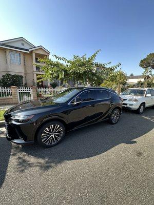 Lexus rx350 with windows tinted