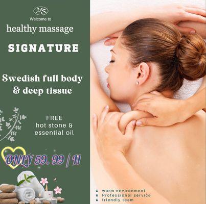 Healthy massage care your health!