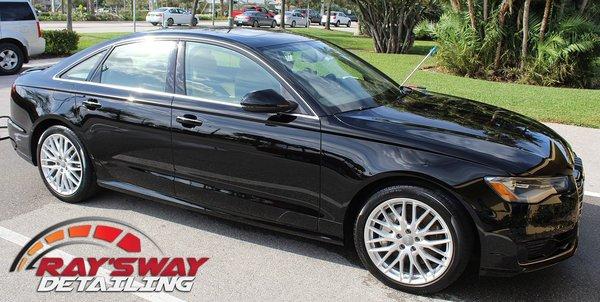 2016 Audi A6 after a wash and wax at work. We are 100% mobile!