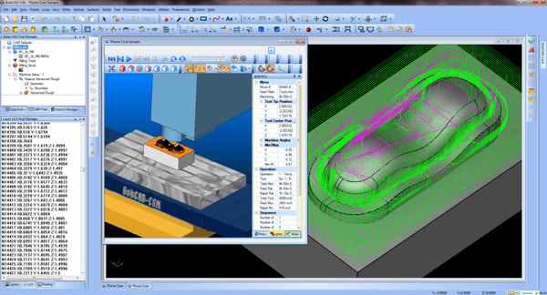 BobCAD-CAM software for 3 Axis CNC Machining.