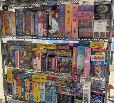 Family Games Shelf