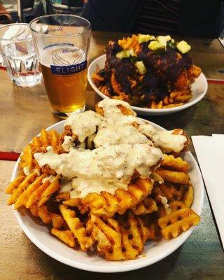 Delish dill ranch and hot Nashville tenders platter!