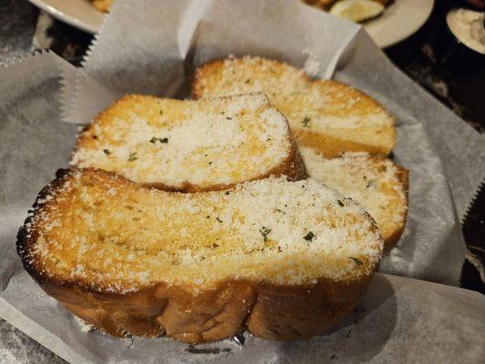 Delicious garlic bread