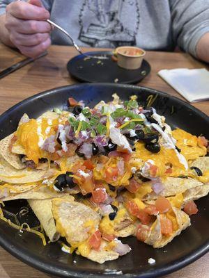 Bland cold nachos