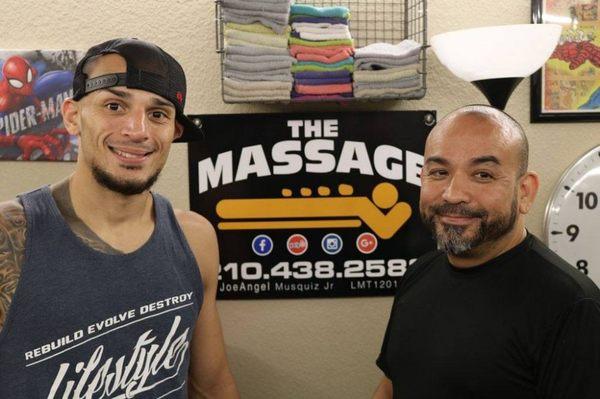 That thank you to Rayfor stopping by the Massage he