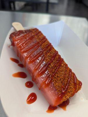 Chile Watermelon with tajin and chamoy