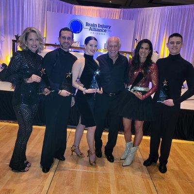 It is a pleasure and privilege to be partners with Brain Injury Alliance charity organization and facilitate Dancing With The Stars for them