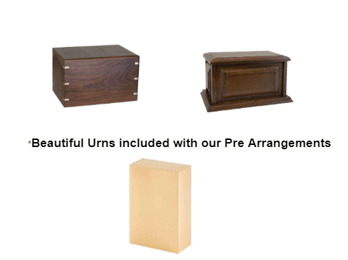 *View our Beautiful urns and keepsakes