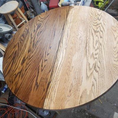 Table restoration