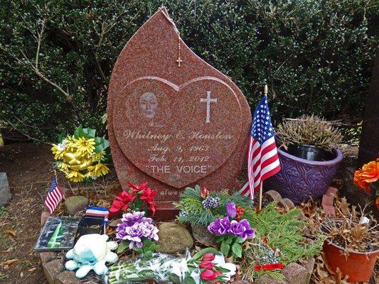 Whitney Houston Grave Site