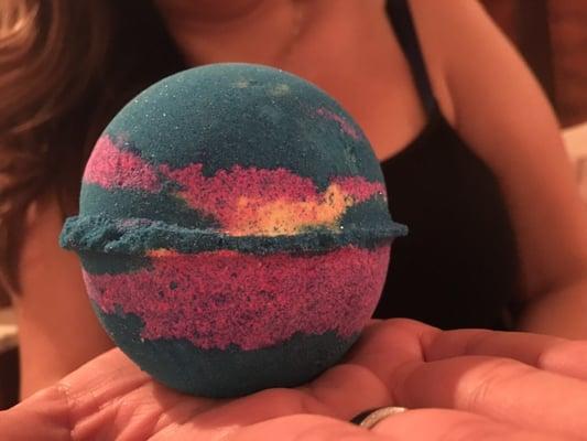 Intergalactic bath bomb $7.50