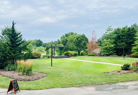 Beautiful views of #ForestPark golf club and gazebo