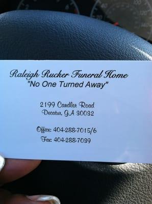 Rucker Raleigh Funeral Home