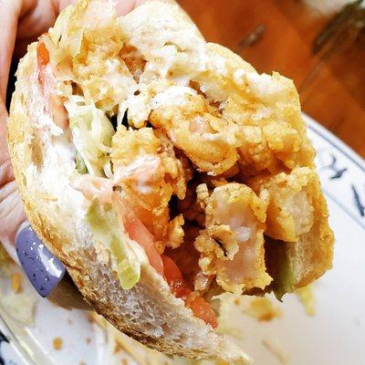 Fried Shrimp Po Boy