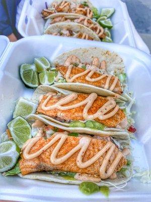 Salmon Fish Tacos