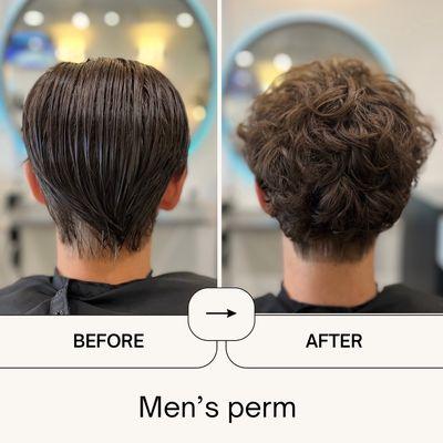 Men's perm