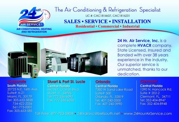 24 Hr Air Service