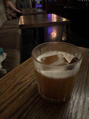 Pumpkin seasonal whiskey drink