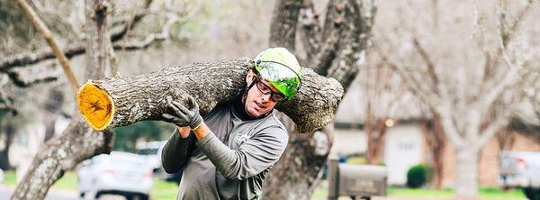 Jon testing the limits of human strength.