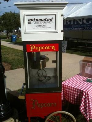 Sponsors of the Popcorn Guy @ Uniquely Thursdays