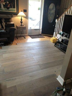 Updated hardwood Flooring