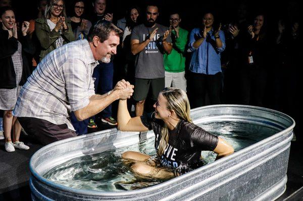 Baptisms at Bannockburn Church