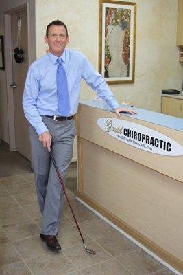 Dr. Gould works with all kinds of sports injuries including golf.