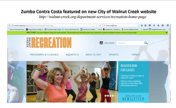 Now Zumba in Walnut Creek (WalnutCreekRec.org) & Pleasant Hill 
 See more about Zumba with Janice at:   ZumbaContraCosta.com