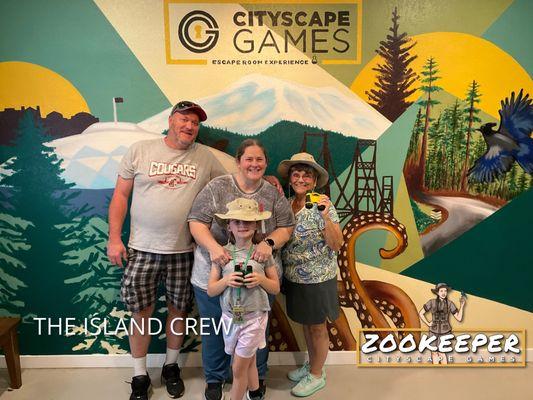 Zookeeper at Cityscape Games Escape Rooms