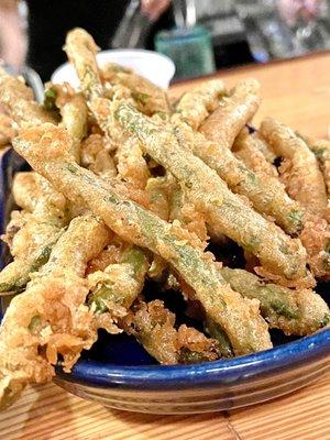 House-made fried green beans were EXCELLENT