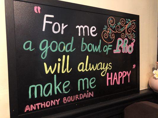 Aww Anthony Bourdain