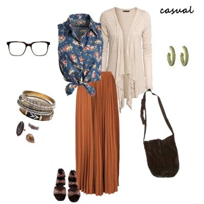 Wardrobe Styling - Cute Summer Casual Outfit Idea